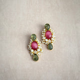 Milly Pink Stud Earrings