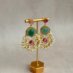 Zaylee Marine Crystal Drop Earrings - Ahseya & Co