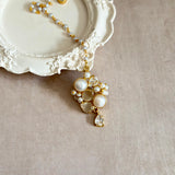 Celeste Grey Pearl Tikka - Ahseya & Co