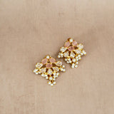 Rahma Pink Stud Earrings