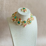 Dilnaz Jade Crystal Necklace Set - Ahseya & Co