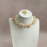 Elouise Pink Necklace Set - Ahseya & Co