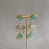 Nancy Mint Drop Earrings - Ahseya & Co