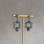 Aizah Crystal Drop Earrings - Ahseya & Co.