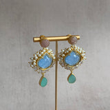 Seema Blue Drop Earrings