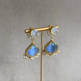 Nura Crystal Drop Earrings