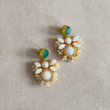 Nahida Green Drop Earrings