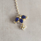 Rosie Navy Blue Crystal Necklace Set