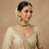 Nawal Crystal Choker Set - Ahseya & Co