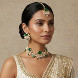 Nadine Green Necklace Set