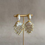 Isra Baroque Pearl Drop Earrings