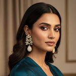 Kenzie Crystal Quartz Drop Earrings - Ahseya & Co