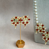 Paros Ruby Pearl Mala Set