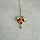 Paros Ruby Pearl Mala Set