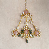 Minal Rose Olive Jhumar