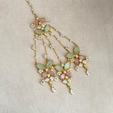 Meherin Mint Pink Jhumar