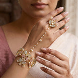 Meherin Mint Pink Hand Harness