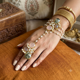 Areej Rose Olive Hand Harness