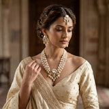 Yasmine Rose Pearl Necklace Set