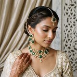 Vittoria Green Necklace Set